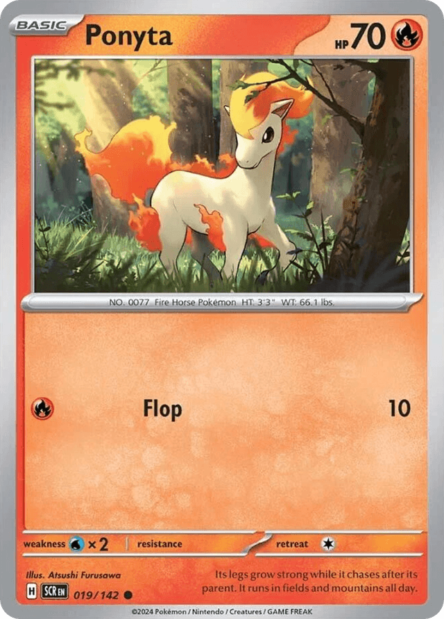 Ponyta — Stellar Crown #19