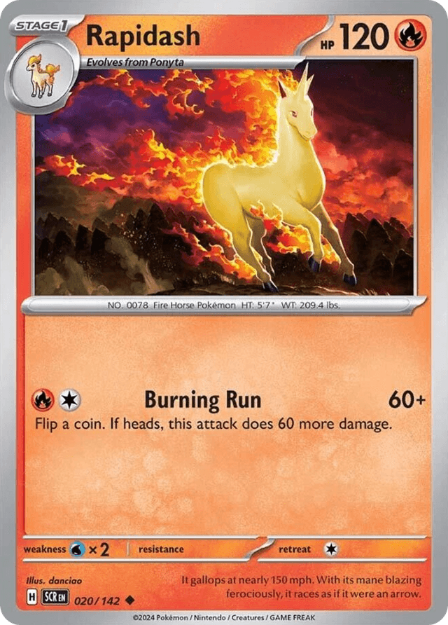 Rapidash — Stellar Crown #20