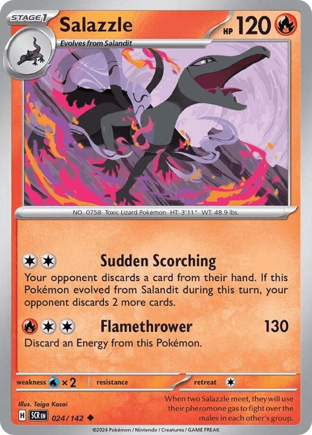 Salazzle — Stellar Crown #24