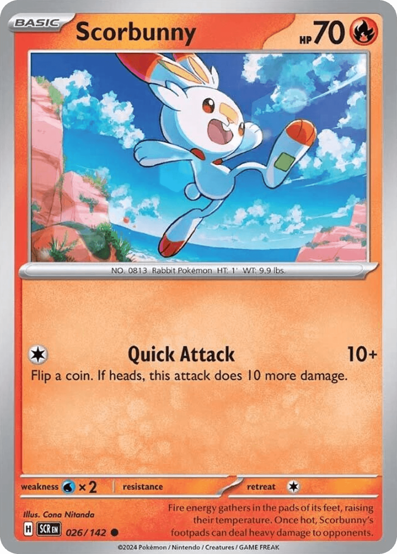 Scorbunny — Stellar Crown #26