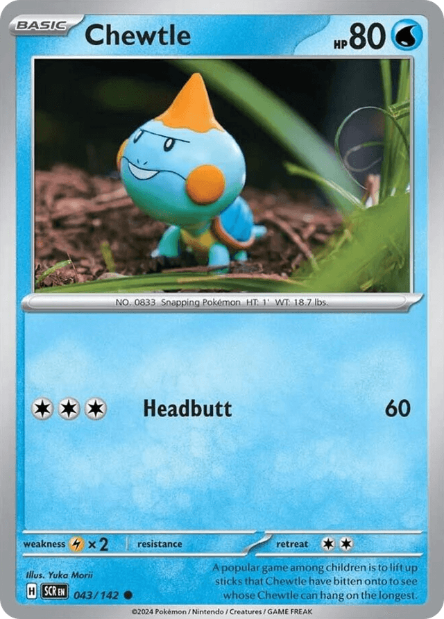 Chewtle — Stellar Crown #43