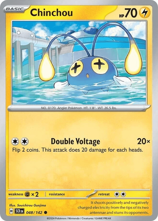 Chinchou — Stellar Crown #48