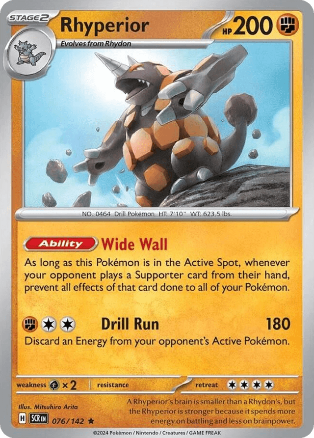 Rhyperior — Stellar Crown #76