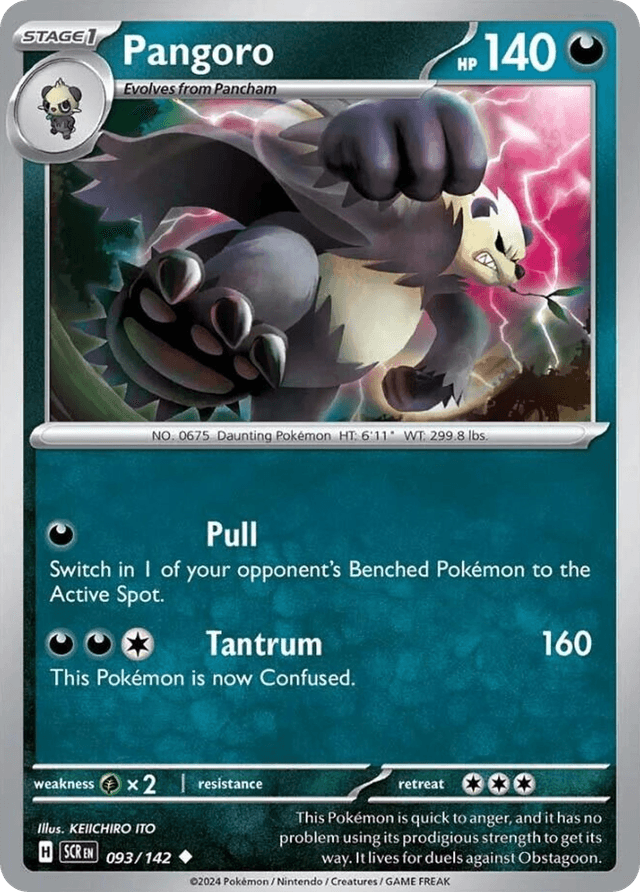 Pangoro — Stellar Crown #93