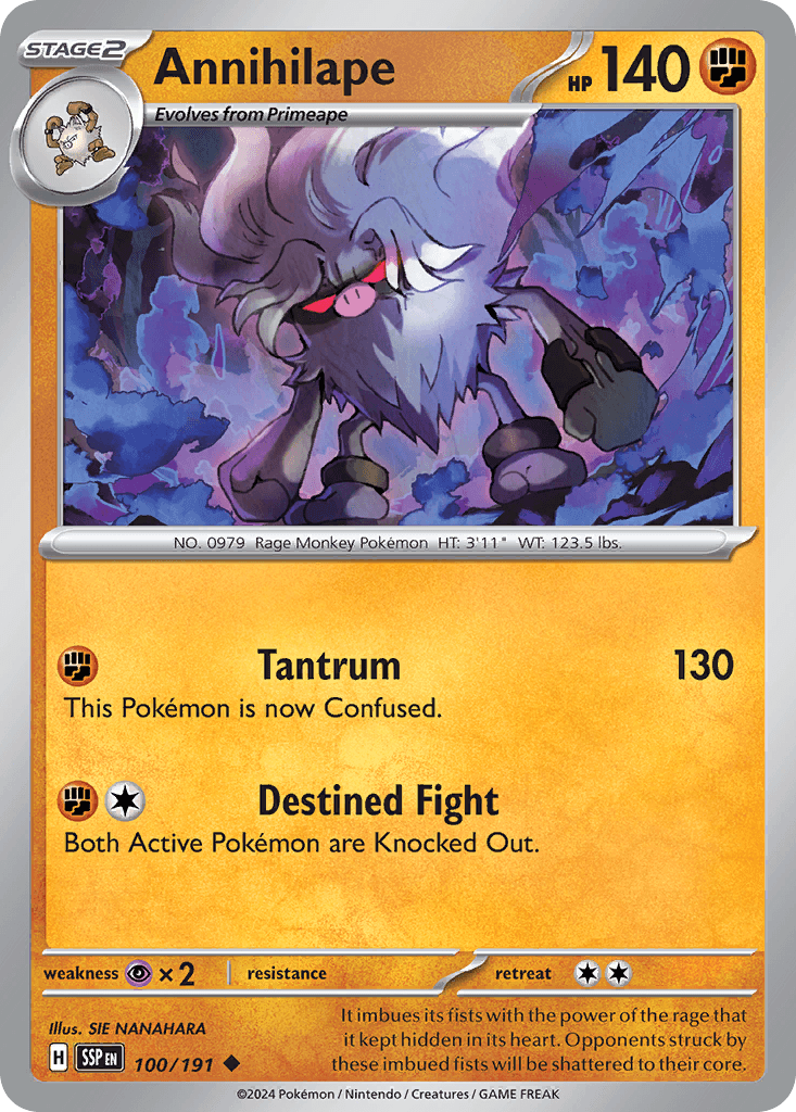 Annihilape — Surging Sparks #100