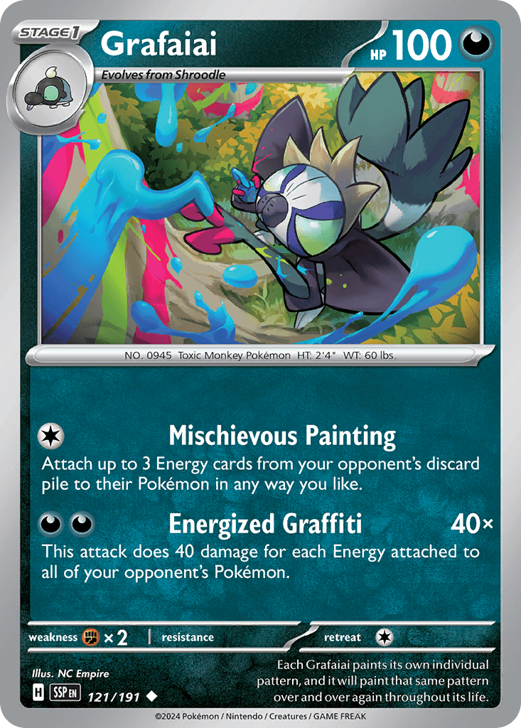 Grafaiai — Surging Sparks #121