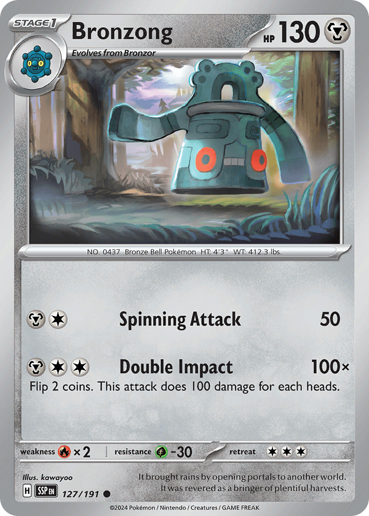 Bronzong — Surging Sparks #127