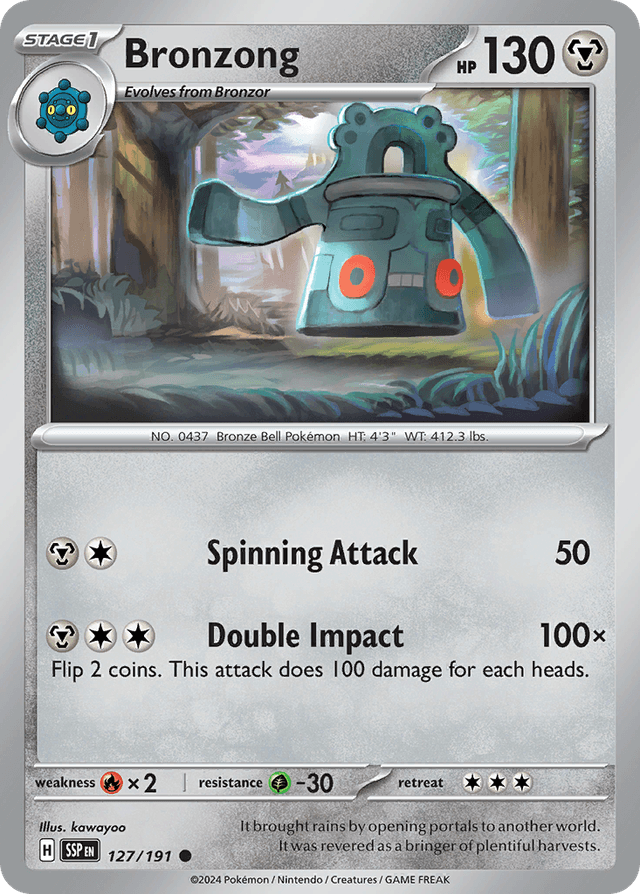Bronzong — Surging Sparks #127
