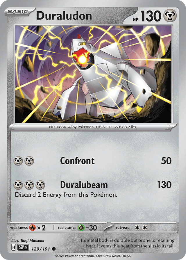 Duraludon — Surging Sparks #129