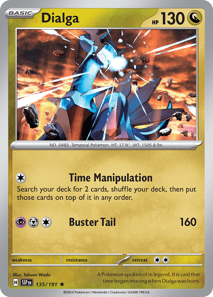 Dialga — Surging Sparks #135