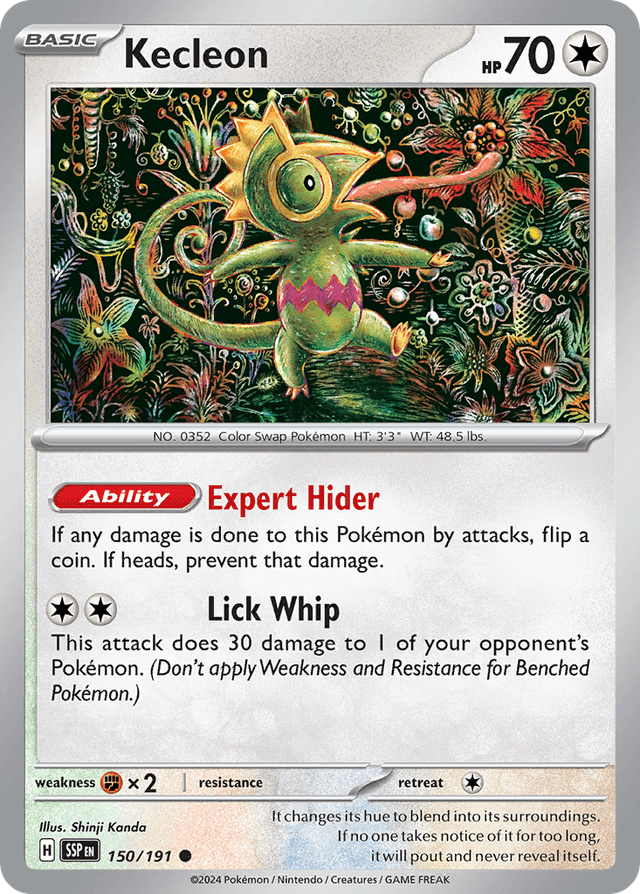Kecleon — Surging Sparks #150