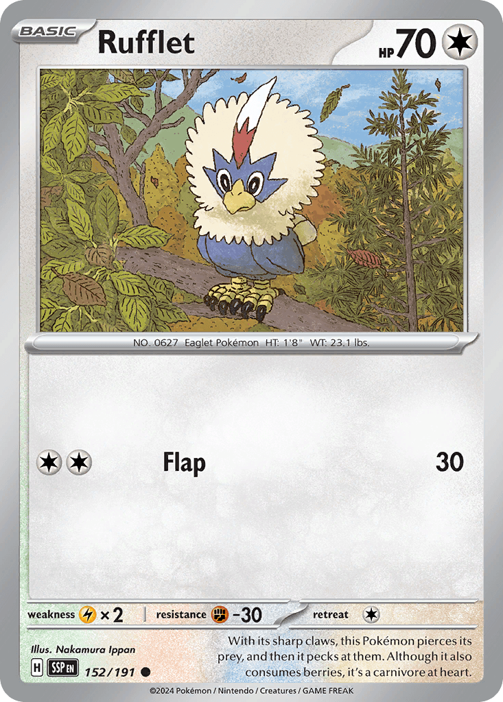 Rufflet — Surging Sparks #152