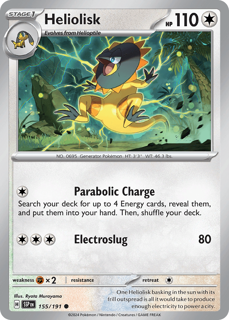 Heliolisk — Surging Sparks #155