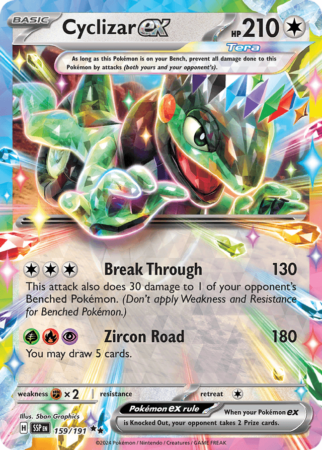 Cyclizar ex — Surging Sparks #159