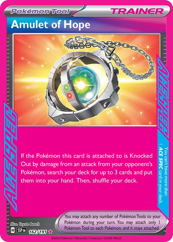 Amulet of Hope — Surging Sparks #162
