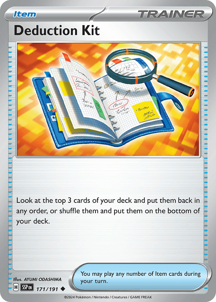 Deduction Kit — Surging Sparks #171