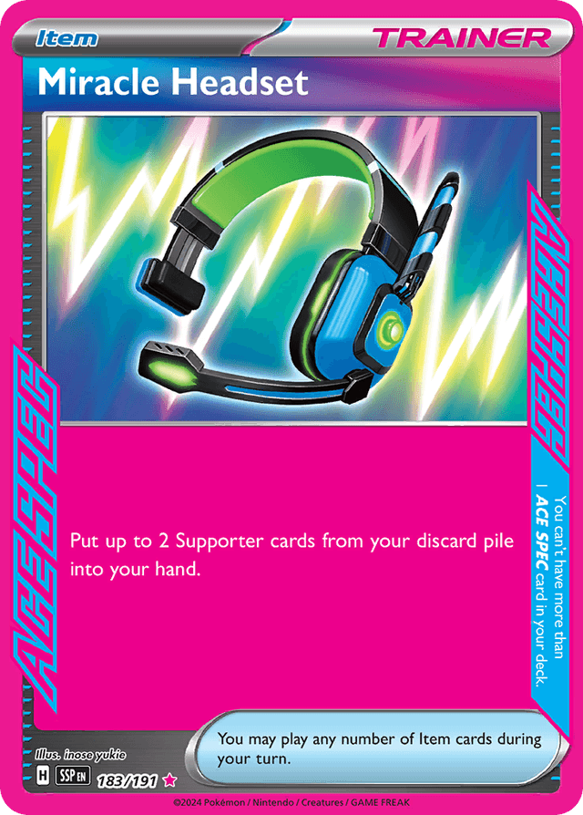 Miracle Headset — Surging Sparks #183
