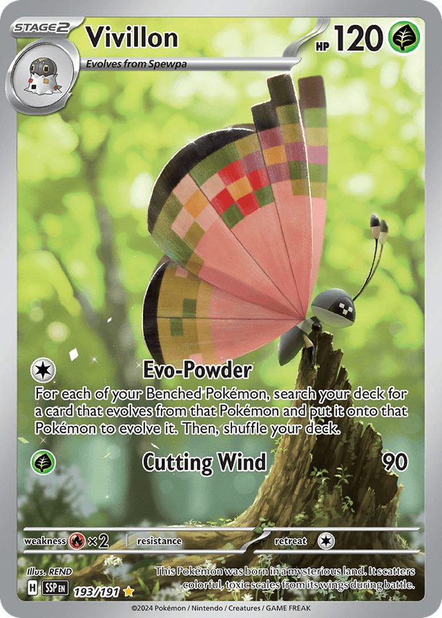 Vivillon — Surging Sparks #193