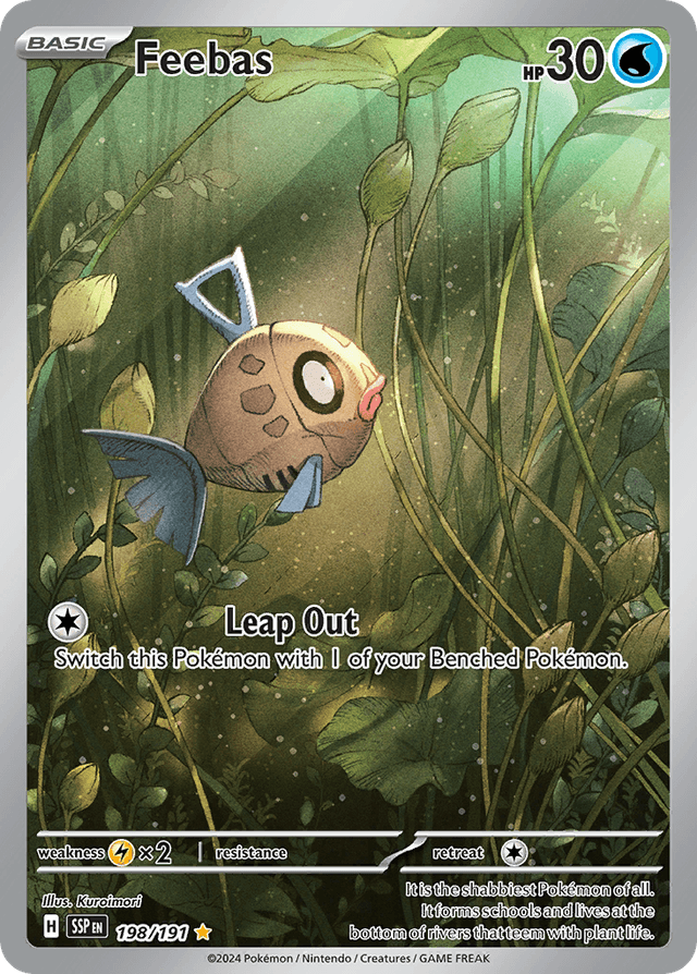 Feebas — Surging Sparks #198