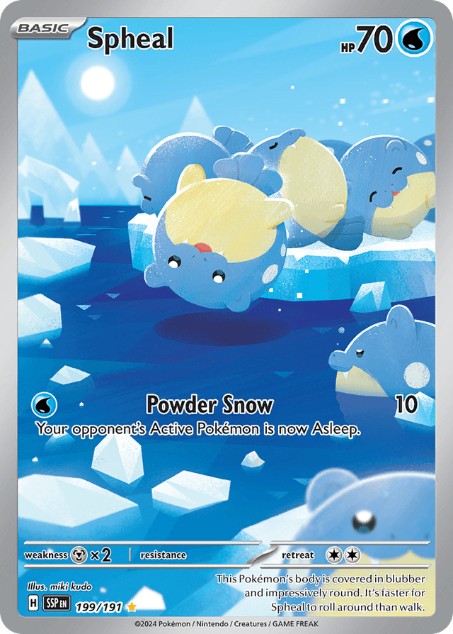 Spheal — Surging Sparks #199