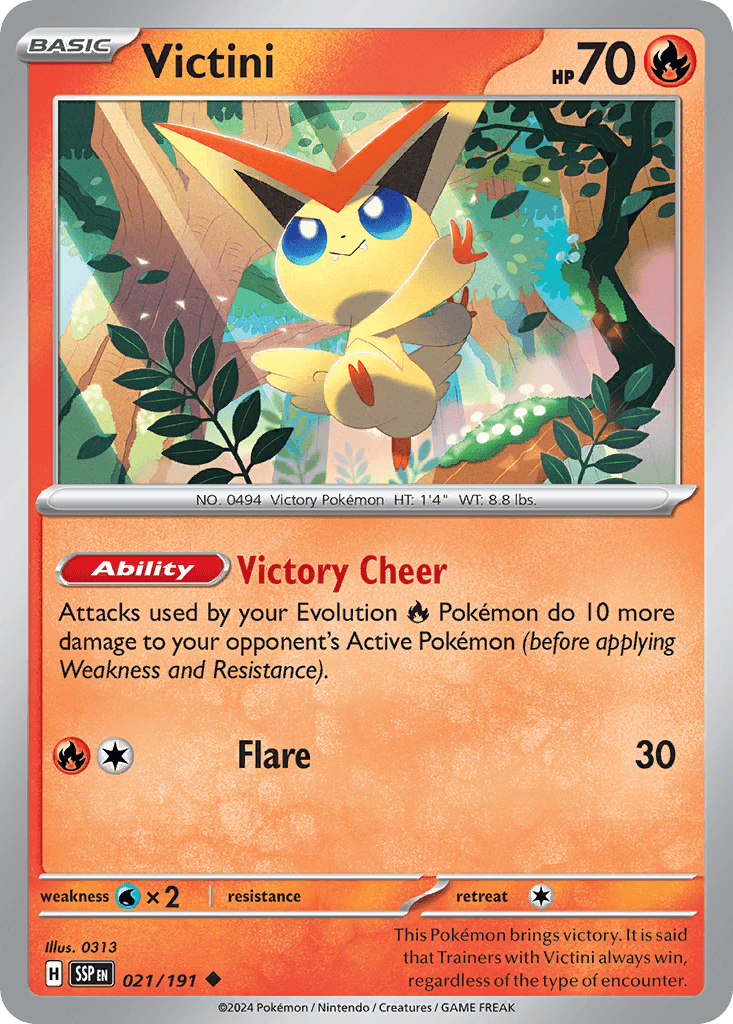 Victini — Surging Sparks #21