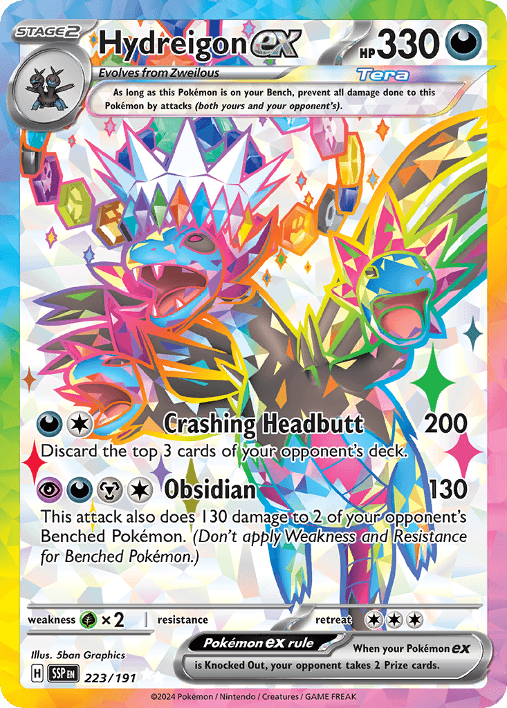 Hydreigon ex — Surging Sparks #223