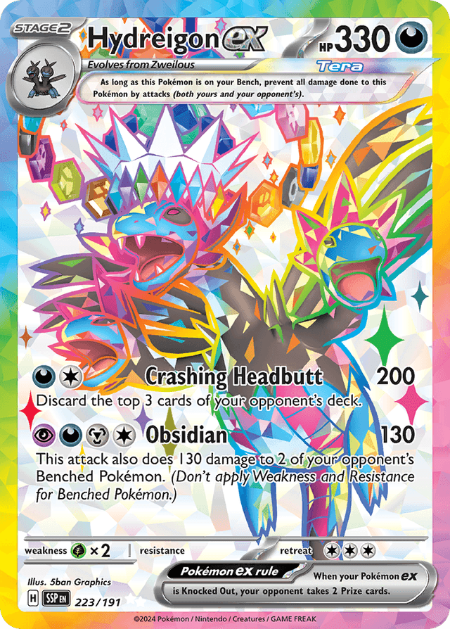 Hydreigon ex — Surging Sparks #223