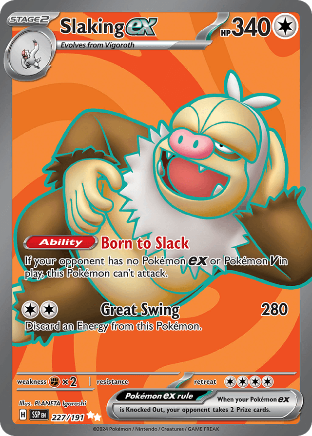 Slaking ex — Surging Sparks #227