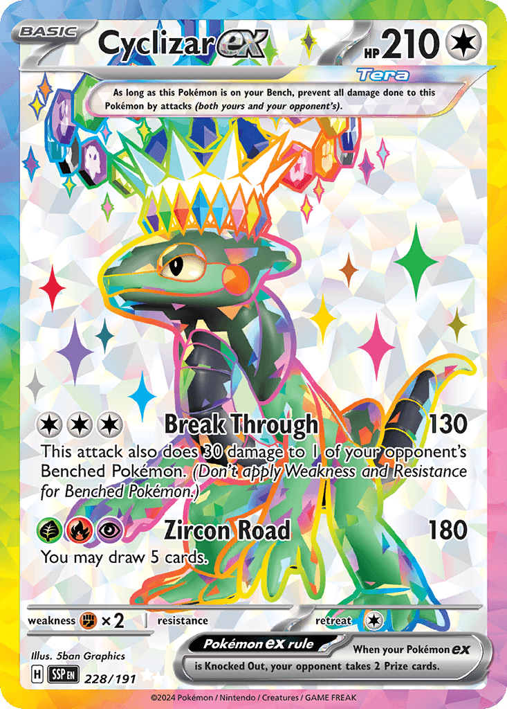Cyclizar ex — Surging Sparks #228