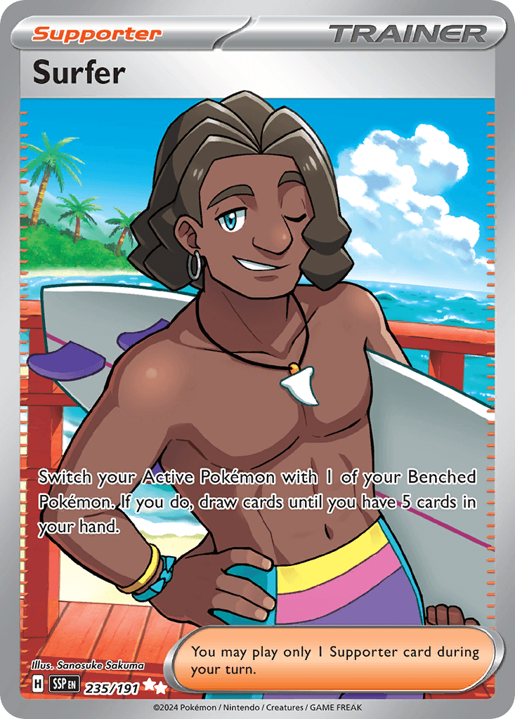 Surfer — Surging Sparks #235