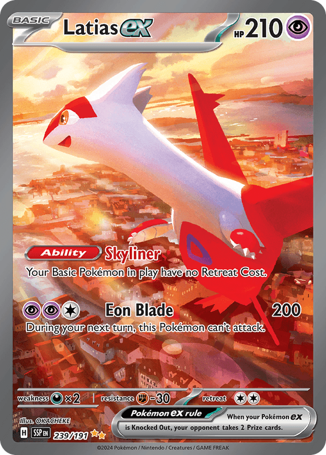 Latias ex — Surging Sparks #239