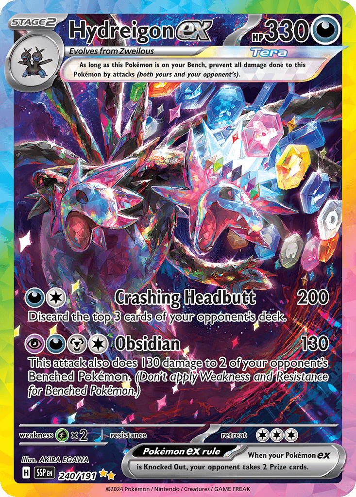 Hydreigon ex — Surging Sparks #240