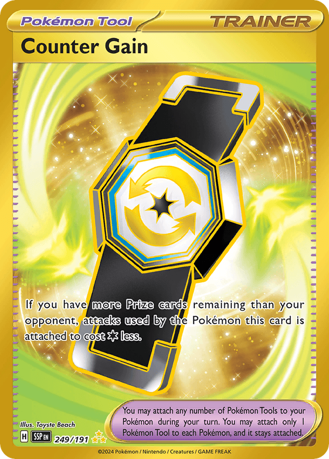 Counter Gain — Surging Sparks #249
