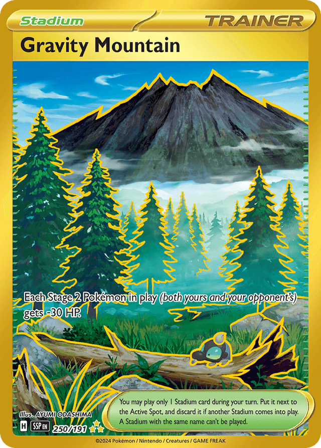 Gravity Mountain — Surging Sparks #250