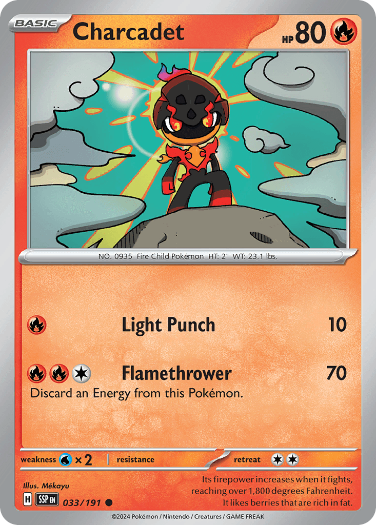Charcadet — Surging Sparks #33