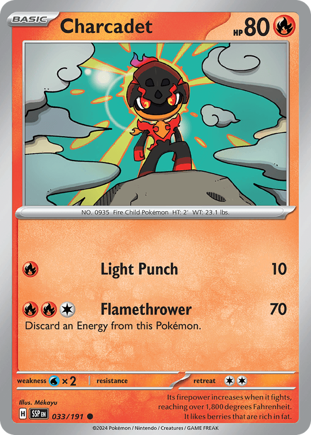 Charcadet — Surging Sparks #33