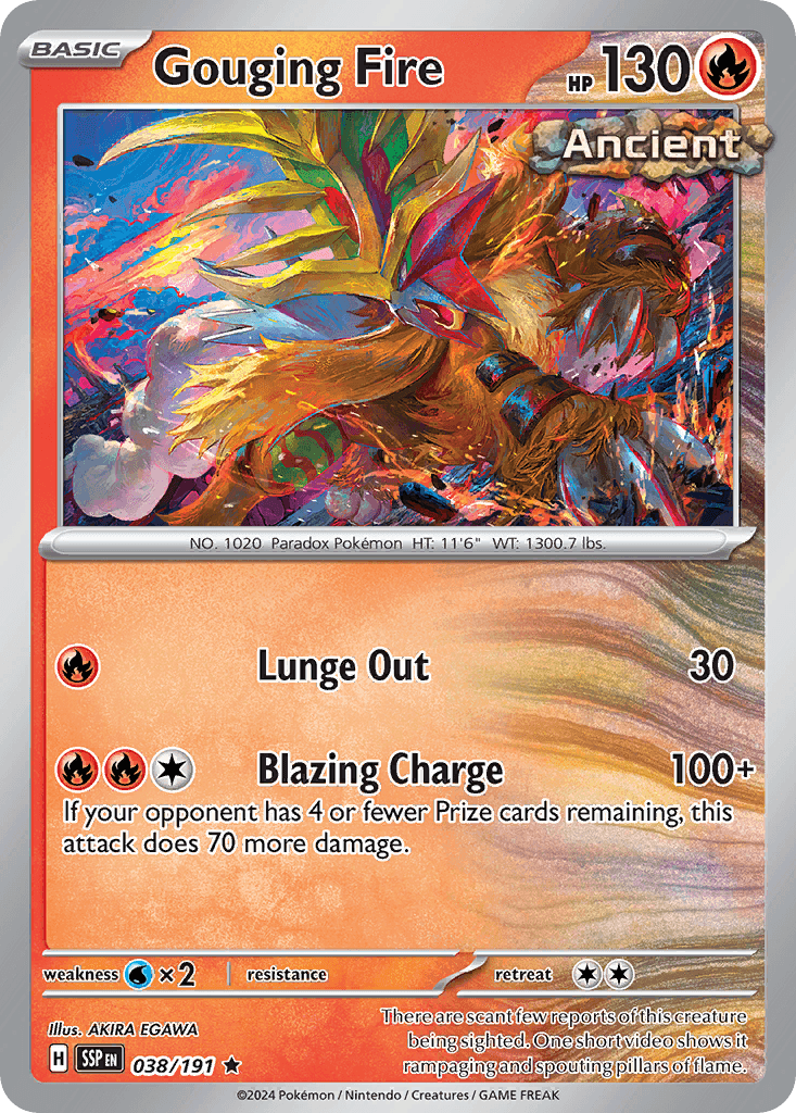 Gouging Fire — Surging Sparks #38
