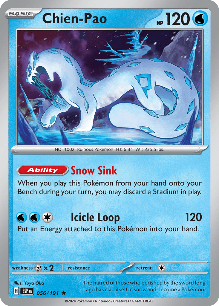 Chien-Pao — Surging Sparks #56