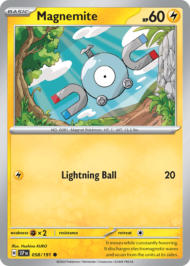 Magnemite — Surging Sparks #58