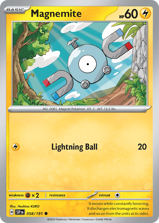 Magnemite — Surging Sparks #58