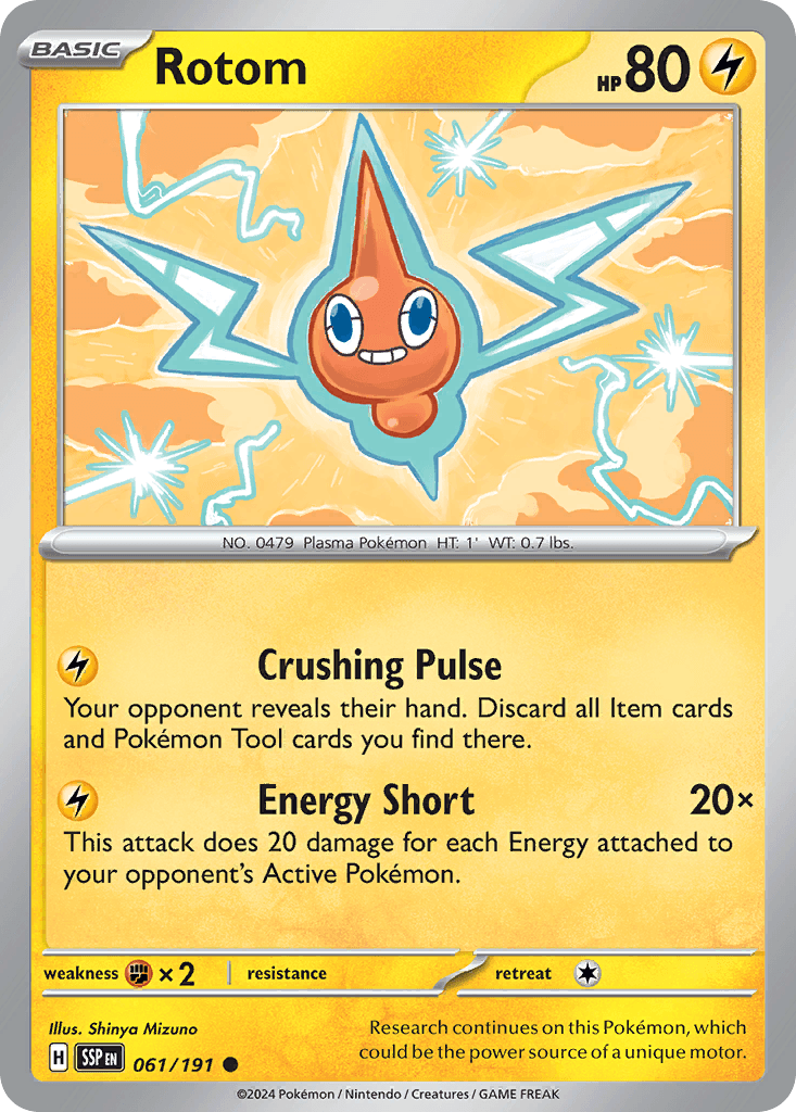 Rotom — Surging Sparks #61