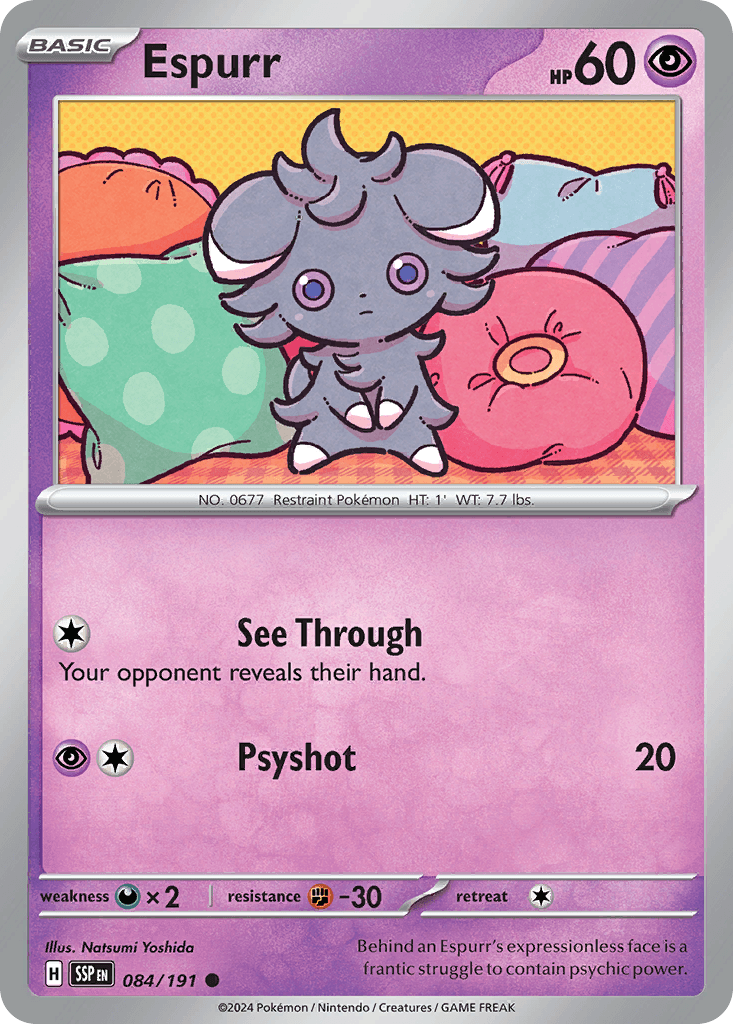 Espurr — Surging Sparks #84