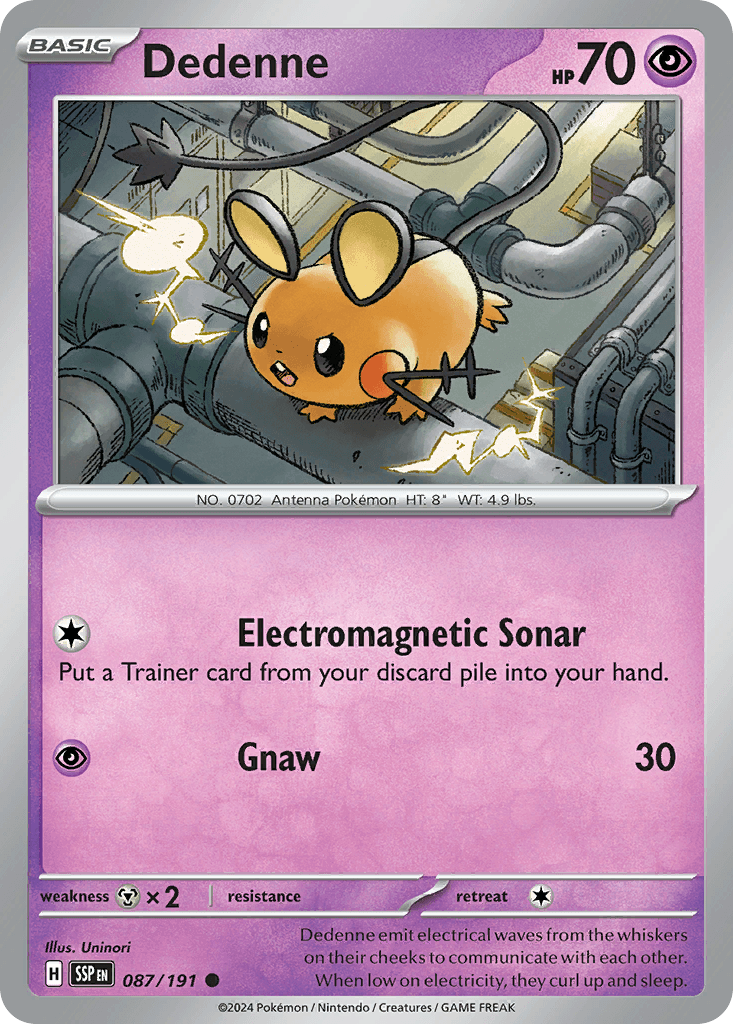 Dedenne — Surging Sparks #87