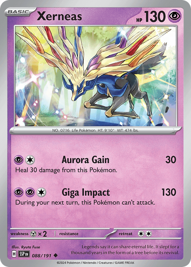 Xerneas — Surging Sparks #88