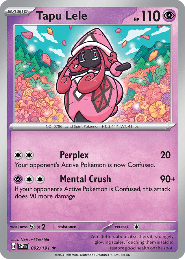 Tapu Lele — Surging Sparks #92