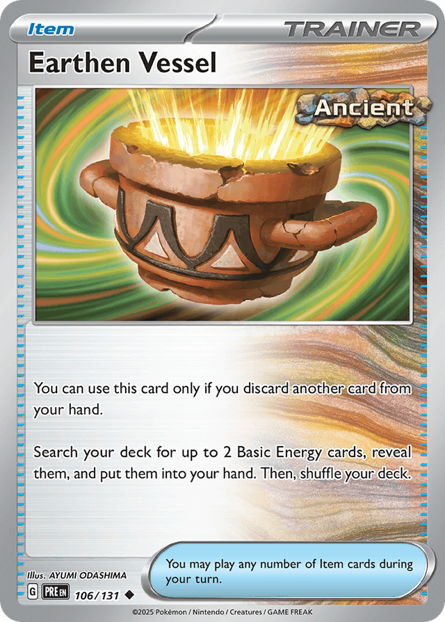 Earthen Vessel — Prismatic Evolutions #106