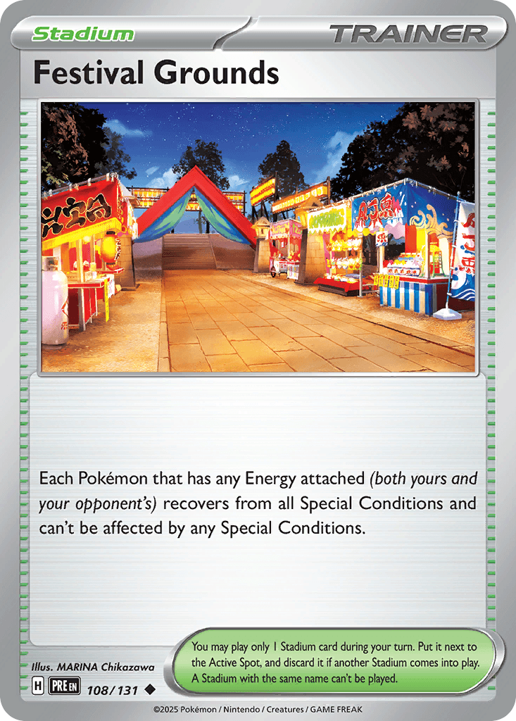 Festival Grounds — Prismatic Evolutions #108