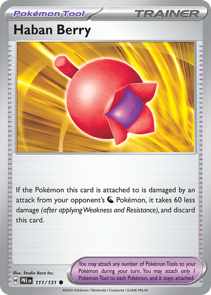 Haban Berry — Prismatic Evolutions #111
