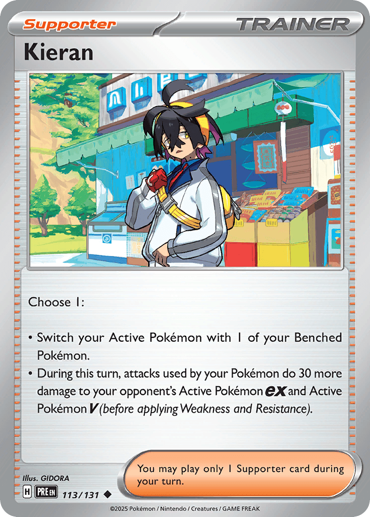 Kieran — Prismatic Evolutions #113