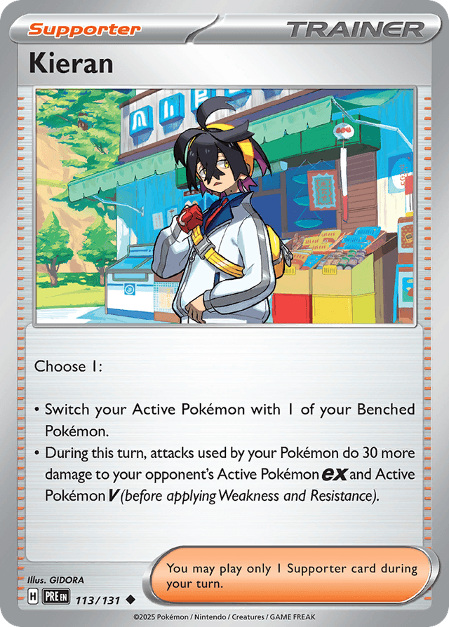 Kieran — Prismatic Evolutions #113